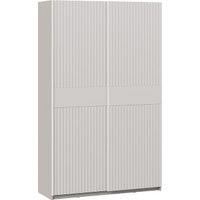 Шкаф-купе Трия Оскар Тиффани Т2 1400 282724 (белая/кашемир/кашемир матовый)