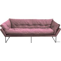 Диван Brioli Анико трехместный (велюр, B38 лиловый)