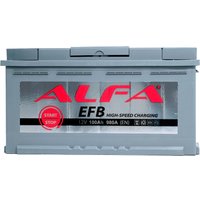 Автомобильный аккумулятор ALFA EFB 100 R (100 А·ч)