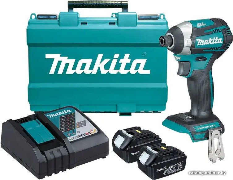 Винтоверт Makita DTD154RFE (с 2-мя АКБ, кейс)