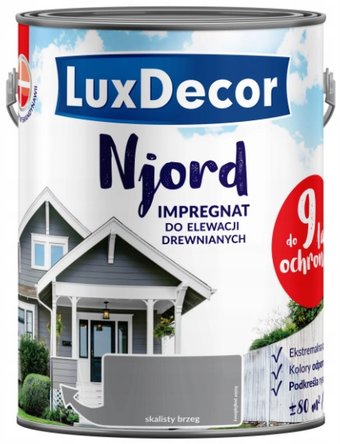 Краска LuxDecor Njord Скалистый берег 0.75 л (глянец)