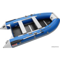 Моторно-гребная лодка Roger Boat Hunter Keel 3500 (малокилевая, синий/белый)