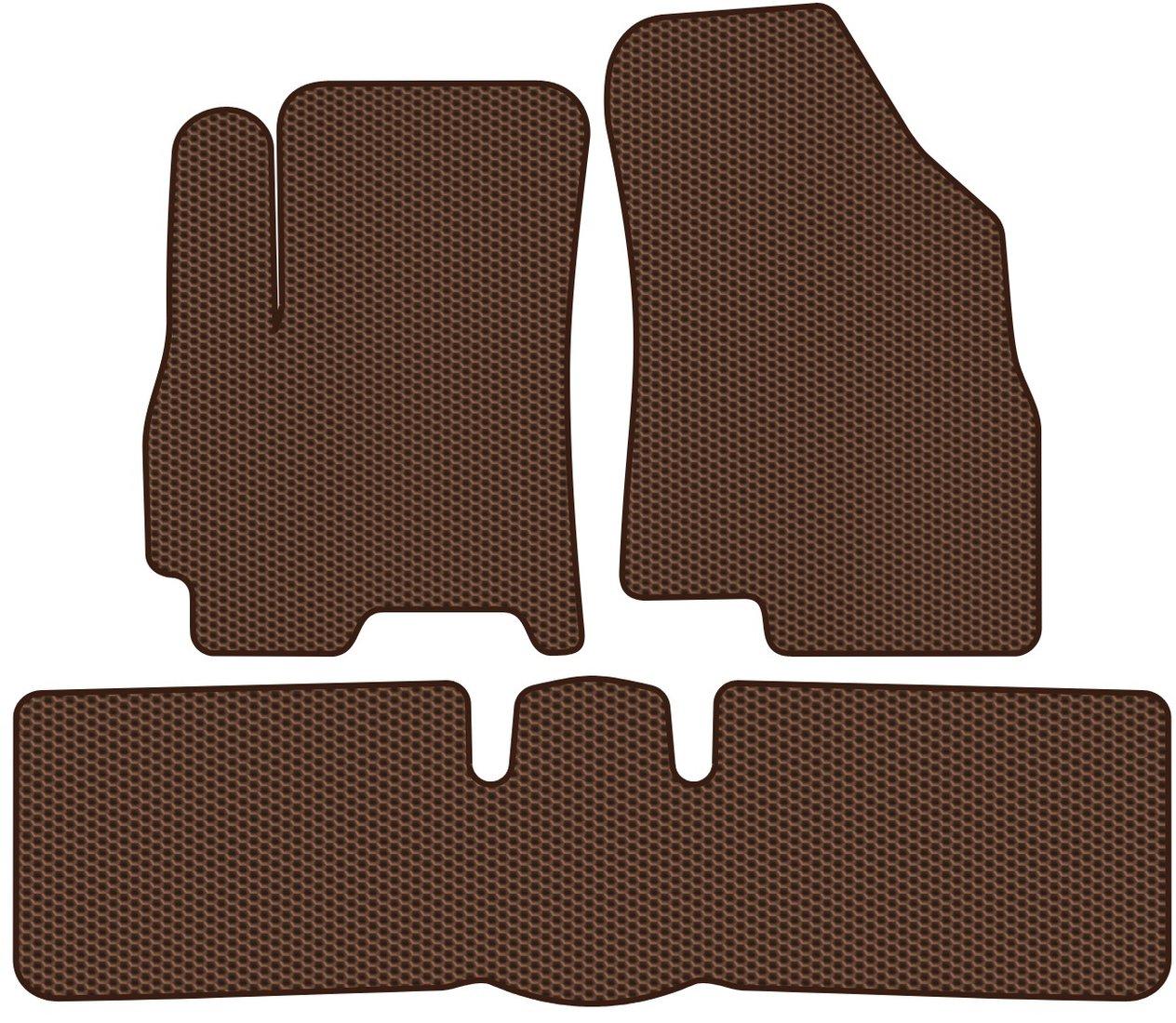 

Комплект ковриков для авто Alicosta Chery Tiggo 7 I (suv) 2016 - 2020 (коричневый, сота)