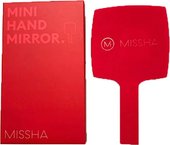 Red Mini Hand Mirror