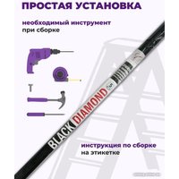 Сушилка для белья Comfort Alumin Group Потолочная 5 прутьев Black Diamond 200 см (алюминий)