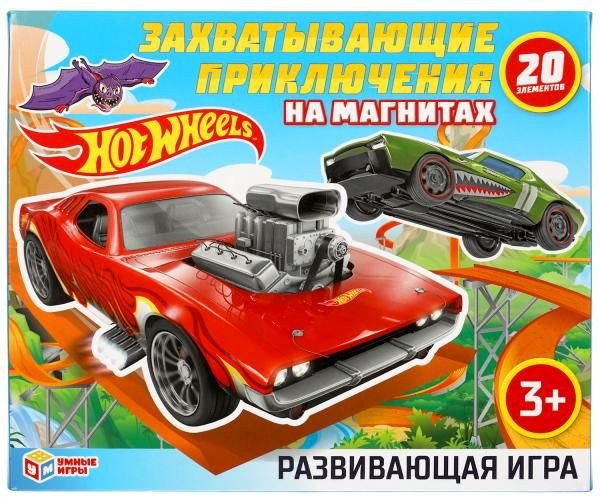 

Развивающая игра Умные игры Hot Wheels. Захватывающие приключения 4680107925060