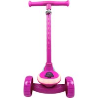 Трехколесный самокат Cosmoride Shine 038-PU/S1000 (розовый)