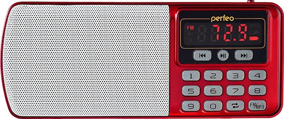 

Радиоприемник Perfeo Егерь i120-RED