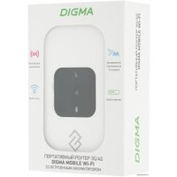Мобильный 4G Wi-Fi роутер Digma DMW1880 (белый)