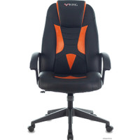 Кресло Zombie VIKING-8/BL+OR (черный/оранжевый)