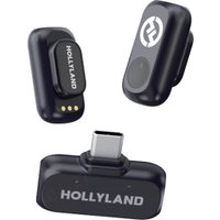 Радиосистема Hollyland LARK A1 Mini Duo USB-C (темно-серый)