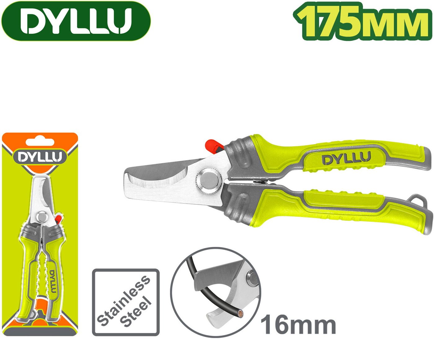 

Ножницы для кабеля (секторные) Dyllu DTSX8604