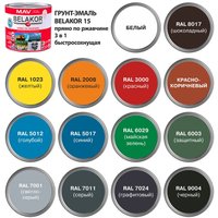 Грунт-эмаль MAV Belakor-15 Ral 2008 10 л (оранжевый матовый)