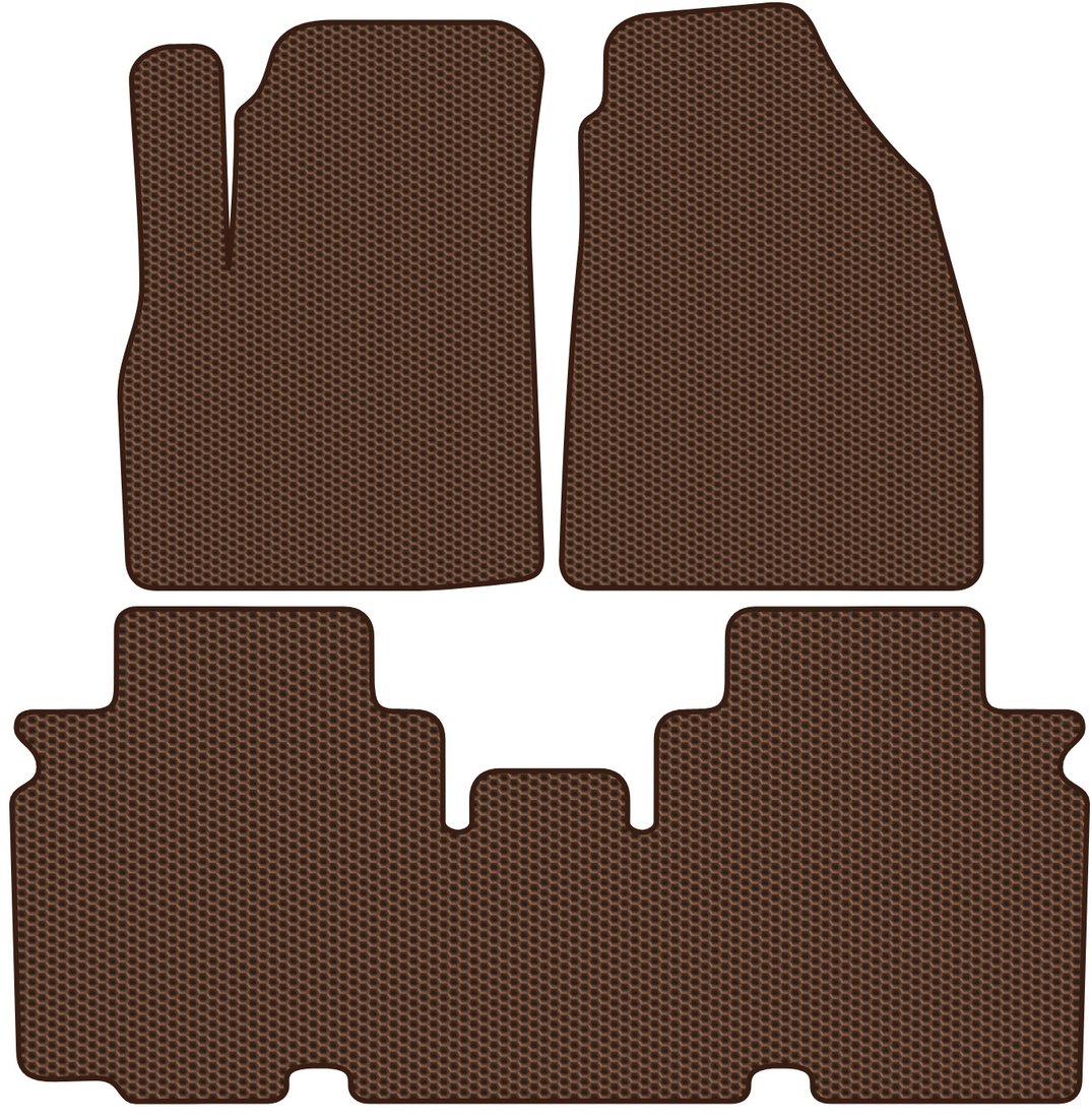 

Комплект ковриков для авто Alicosta Jetour X90 Plus I (suv) 2021 - Н.В. (коричневый, сота)