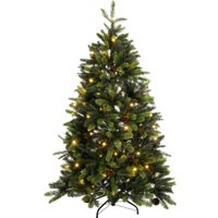 Ель GreenLand Stefanie 1.65 м (с гирляндой)