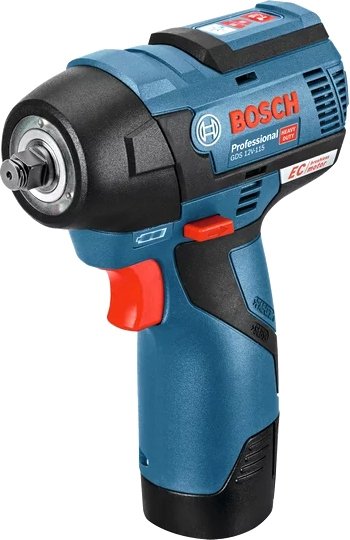 

Гайковерт Bosch GDS 12V-115 06019E0103 (с 2-мя АКБ, кейс)