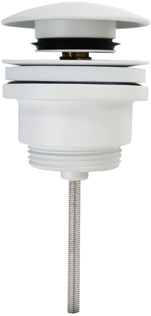 

Донный клапан Azario AZ-105-WHI (белый