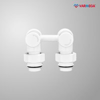 Узел нижнего подключения Varmega 1/2"х3/4"EK VMDV20-200415 (черный)