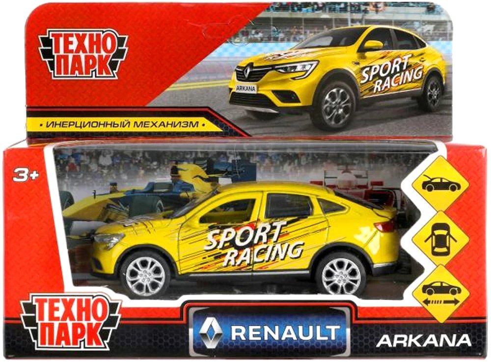 

Внедорожник Технопарк Renault Arkana. Спорт ARKANA-12SRT-YE