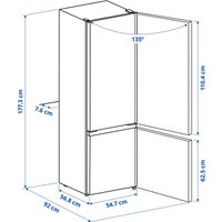 Холодильник Ikea LAGAN 00571293 в Лиде