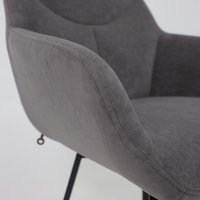 Стул Мамадома Romeo smile 360 (b28 Antracite Lux/черный)