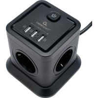 Сетевой фильтр Cablexpert TWR-4-U3-B-3