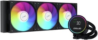 Система жидкостного охлаждения для процессора Coolleo Ice Fairy Dig 360 Lite (черный)