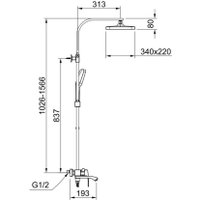 Душевая система  Raglo R01.24.06