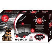 Клетка Duvo Plus Pet Kennel Ninja Medium 11640/DV (черный)