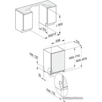 Встраиваемая посудомоечная машина Miele G 5260 SCVi Active Plus в Бресте