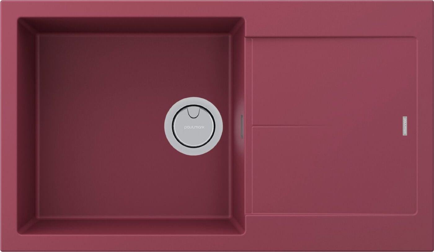 

Кухонная мойка Paulmark Extensio 86 PM988650-ME (бордовый)