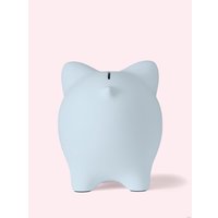 Копилка для денег PIG BANK свинка-копилка XL (голубой)