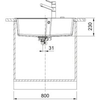Кухонная мойка Franke UBG 610-72 114.0741.505 (белый)
