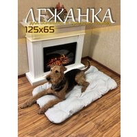 Лежак Matex Melange Pet 66-569 (светло-серый/зеленый)