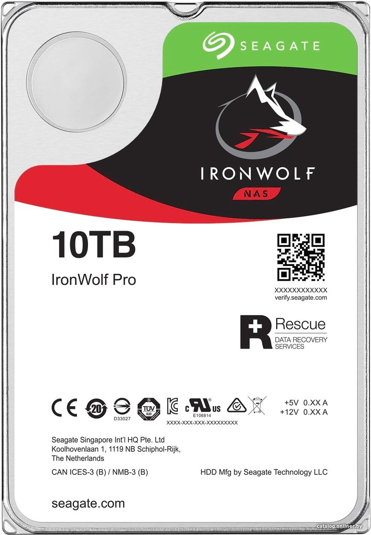 Жесткий диск Seagate IronWolf Pro 10TB ST10000NE0008