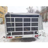 Двухосный прицеп Вектор ЛАВ 81013 С 4.0 двухосный, высокий борт (4000х2000х380)