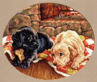 Набор для вышивания Алиса Джим и Бим 1-06