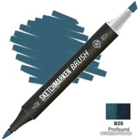 Маркер художественный Sketchmarker Brush Двусторонний B20 SMB-B20 (глубоководный)