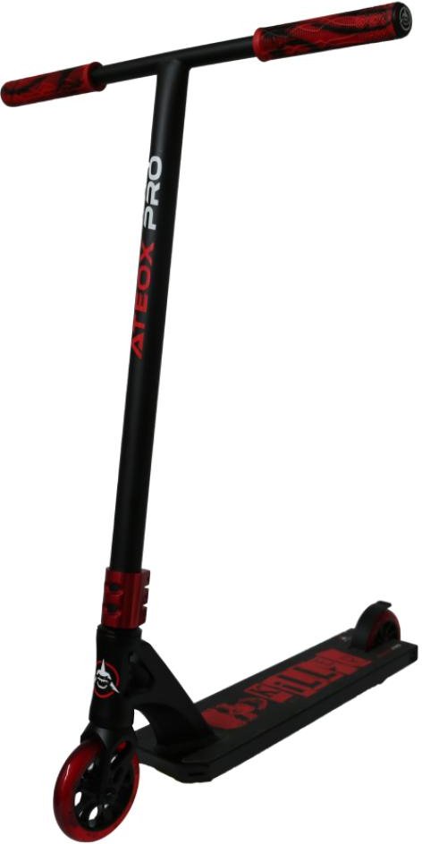

Трюковый самокат Ateox Killer 2023 (черный/красный)