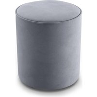 Пуфик Mio Tesoro 132 (светло-серый Velutto 52)