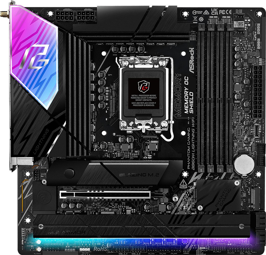 

Материнская плата ASRock B860M Lightning WiFi