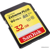 Карта памяти SanDisk Extreme Plus SDHC SDSDXWF-032G-GNCI2 2x32GB