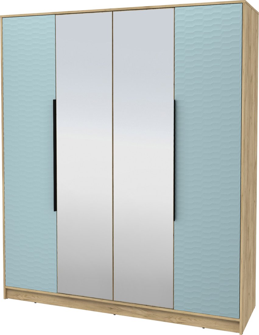 

Шкаф распашной Интерлиния Концепт Зодиак КТ-Ш4з (дуб золотой/океан)