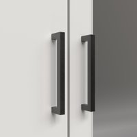 Шкаф распашной Mio Tesoro Хюгге 3D2S Z (белый)