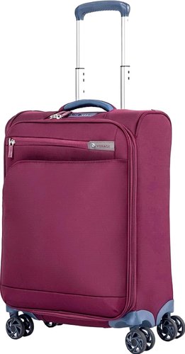 Чемодан-спиннер Verage Visionary II 17016-S 55 см (красный виноград)
