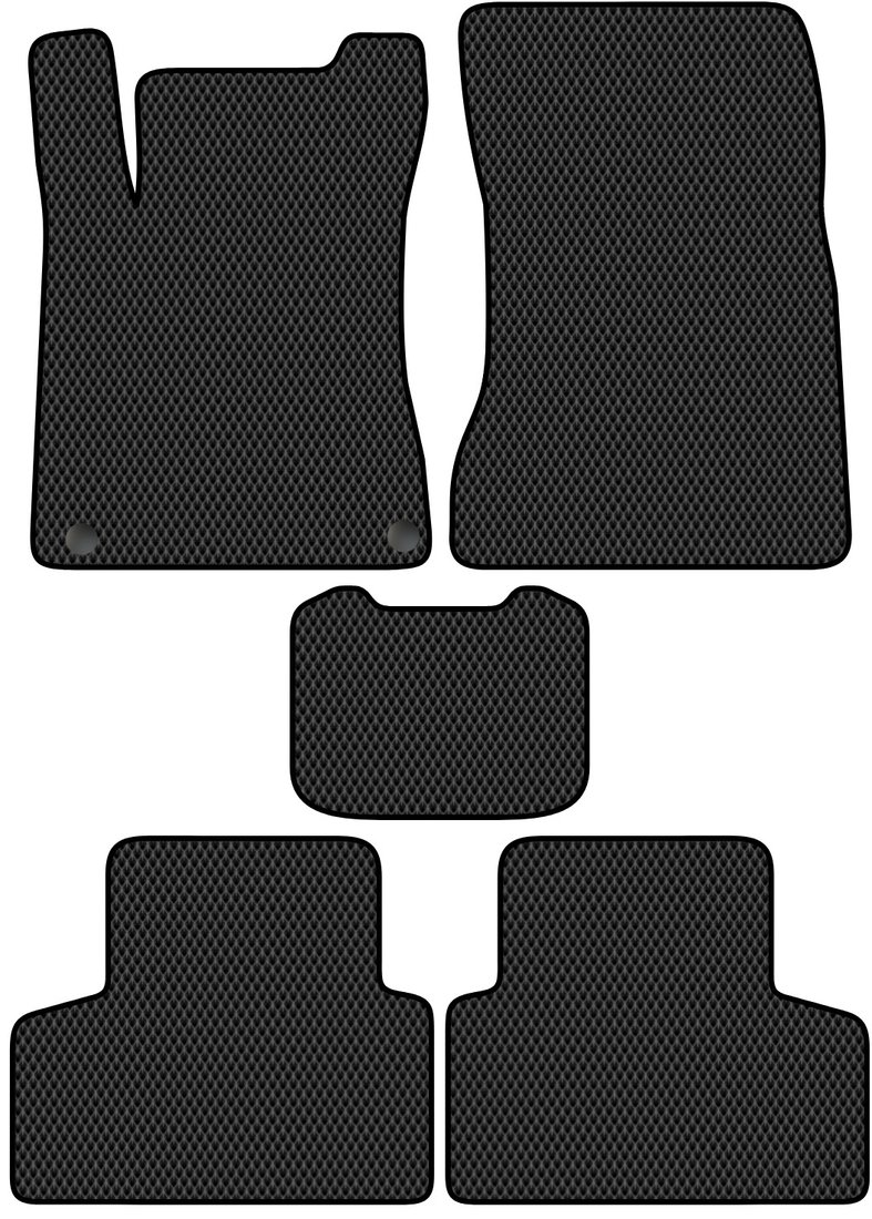 

Комплект ковриков для авто Alicosta Mercedes-Benz GLB-Class (suv / X247) 2019 - Н.В. (черный, ромб)