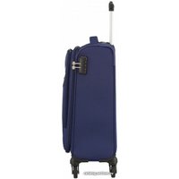 Чемодан-спиннер American Tourister Heat Wave Combat Navy 55 см