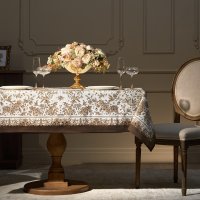 Скатерть Lefard Rich Garden 850-754-2 (белый)