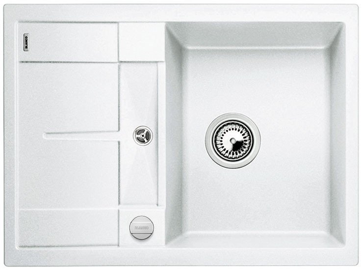 Кухонная мойка Blanco Metra 45 S Compact 527102 (мягкий белый)
