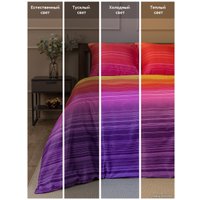 2-спальный комплект постельного белья Amore Mio Spectrum 2.0 21503 (красный/оранжевый/фуксия/синий)